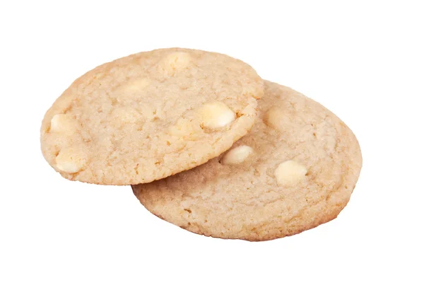 Biscoitos Chip Chocolate Branco — Fotografia de Stock