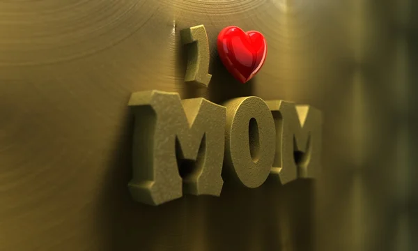 I Love Mom — Stock Photo, Image