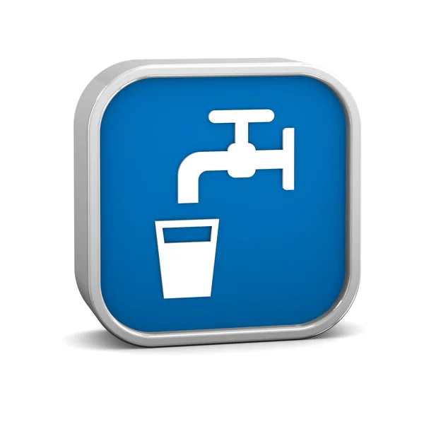 Trinkwasserzeichen — Stockfoto