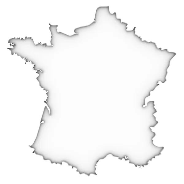 France map — Stock Photo, Image