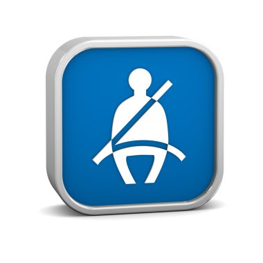 Seat Belt sign clipart