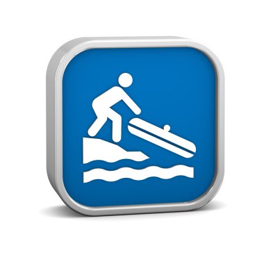 Small Boat Launch sign clipart