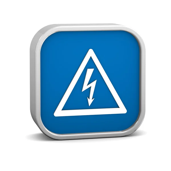 High voltage sign — Stock Photo, Image
