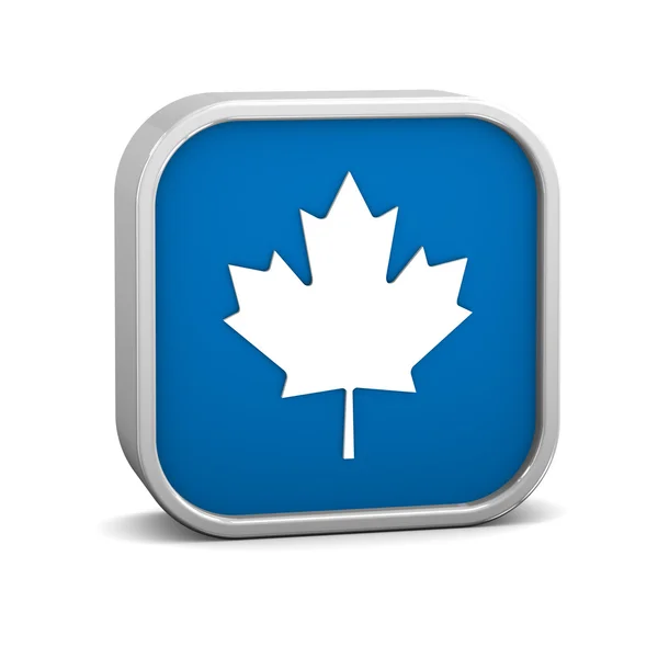 Maple leaf teken — Stockfoto
