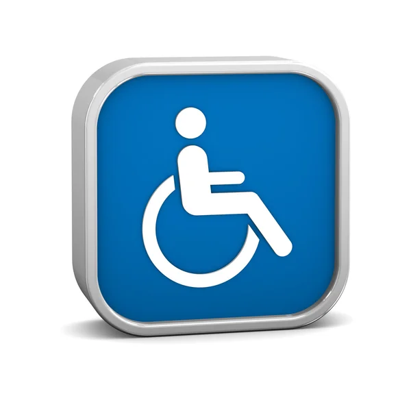 Wheelchair Accessible sign — Stock Photo, Image