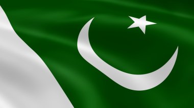 Rüzgar Pakistan bayrağı