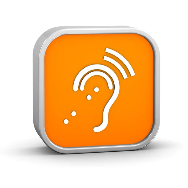 Yardımlı dinleme sistemi işareti — Stok fotoğraf