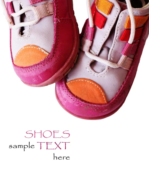 Zapatos de otoño para niños viejos — Foto de Stock