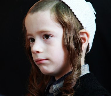 Kudüs - mea shearim ultra-Ortodoks alanda çocuk