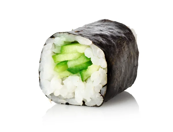 Sushi com um pepino — Fotografia de Stock