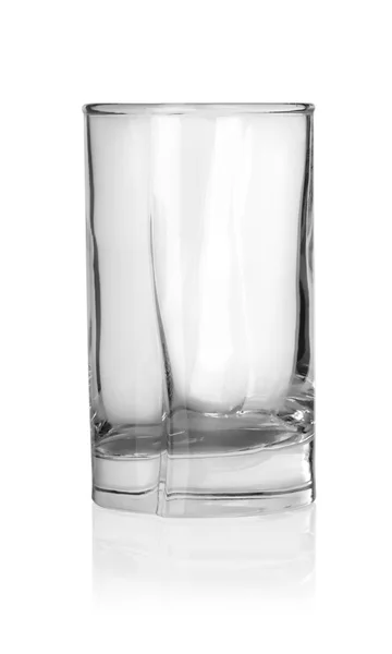 Glas onder wodka — Stockfoto