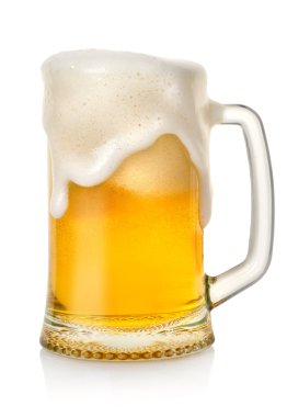 Mug with beer clipart