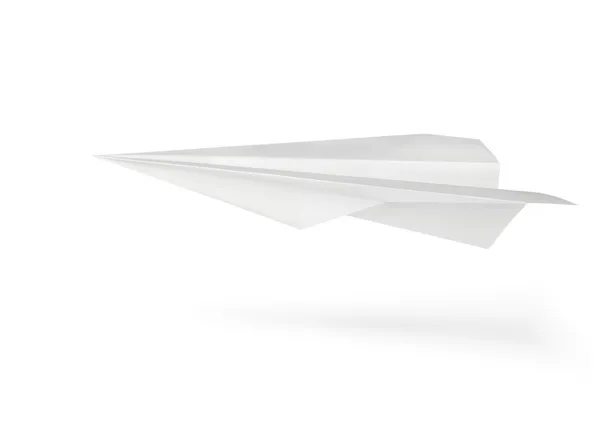 Papier vliegtuig — Stockfoto