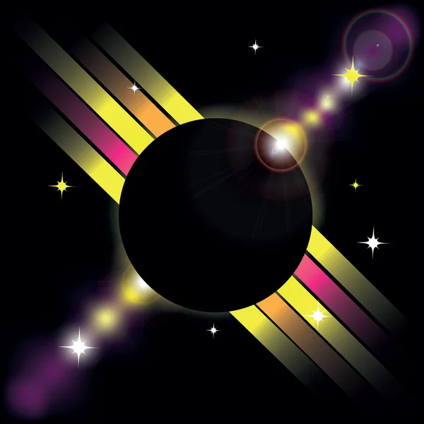 Stock vector Solar eclipse