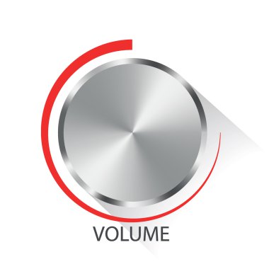 Volume_red clipart