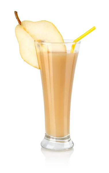 Pear juice isolated — Stock Photo, Image