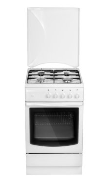 White gas cooker clipart
