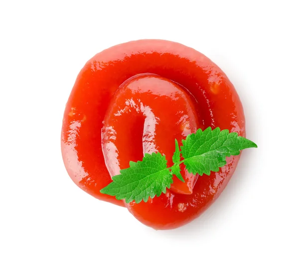 Ketchup och mynta — Stockfoto