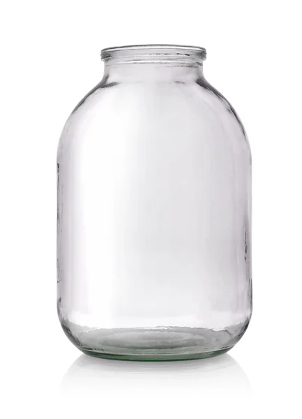 Big glass jar — Stock Photo, Image
