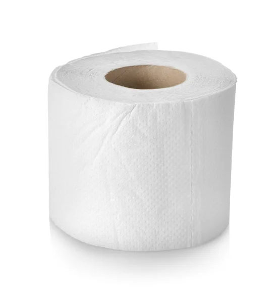 Туалетная бумага изолирована — стоковое фото