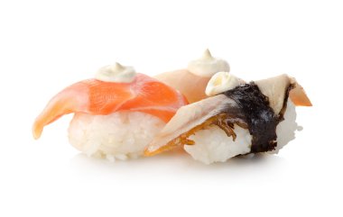 Unagi sushi isolated clipart