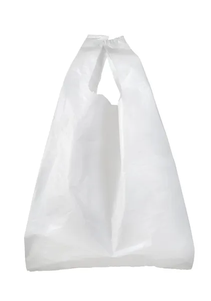 Bolsa de plástico blanco — Foto de Stock