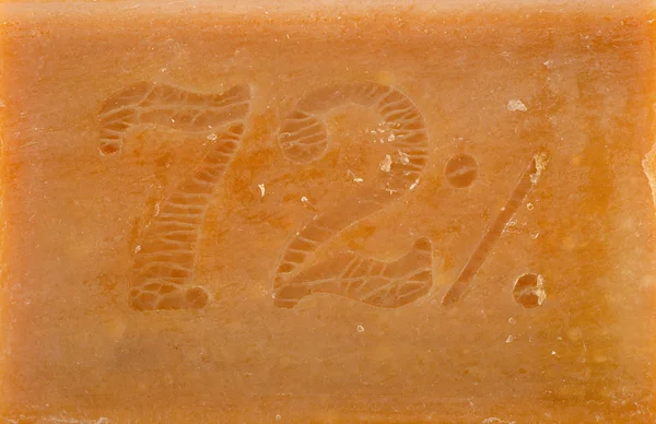 棕色肥皂的背景 — 图库照片