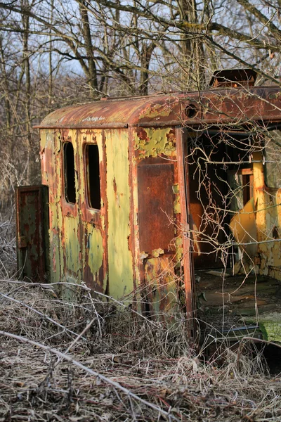 Abandoned trailer — Stock Photo, Image