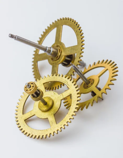 Gears of the old clock — Stock Photo, Image