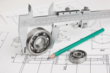 Tools and mechanisms detail clipart