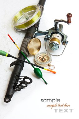 Fishing gear clipart