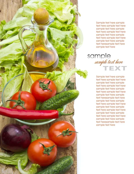 Pomidor i warzywa — Zdjęcie stockowe