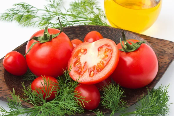 Tomato and vegetables — Stock Photo, Image