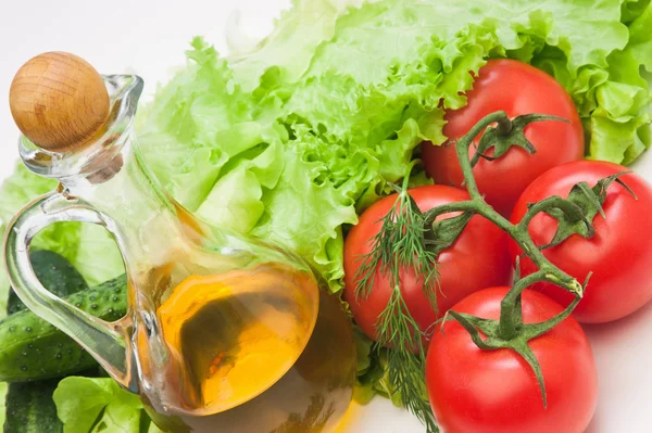 Tomate y hortalizas — Foto de Stock