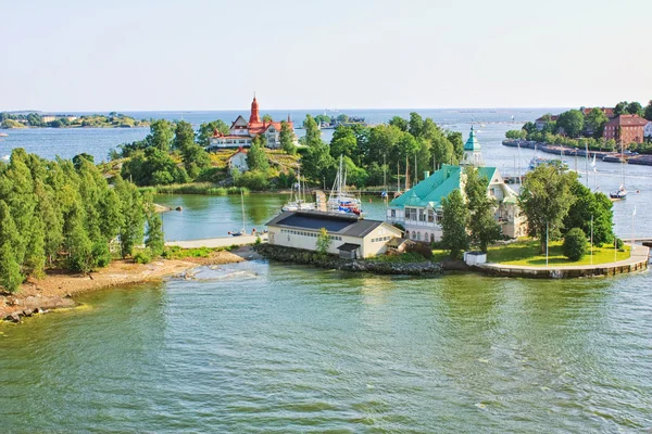 Νησιά κοντά στο Ελσίνκι, στη Φινλανδία — Φωτογραφία Αρχείου