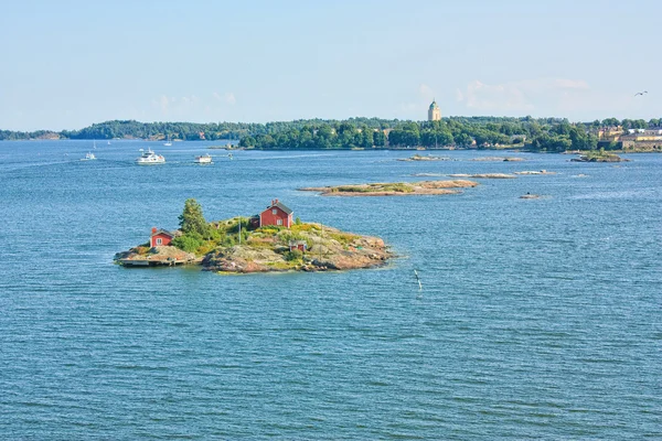 Острова рядом с Хельсинки — стоковое фото