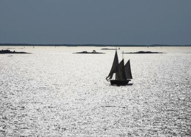 Islands near Helsinki in Finland clipart