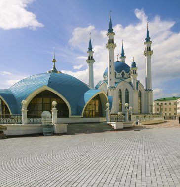 Muslim mosque in Kazan clipart