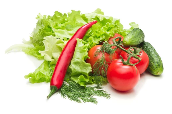 Paradicsom- és zöldségfélék — Stock Fotó
