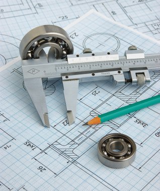 Tools and mechanisms detail clipart