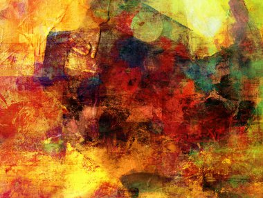 Abstract painted background grunge