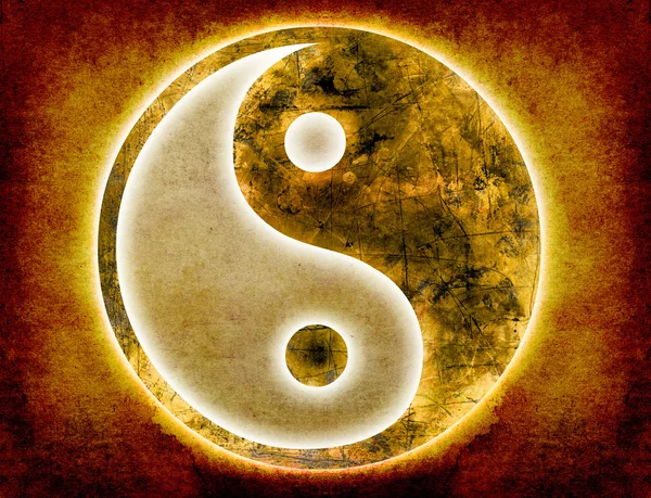 Yin y Yang antecedentes —  Fotos de Stock