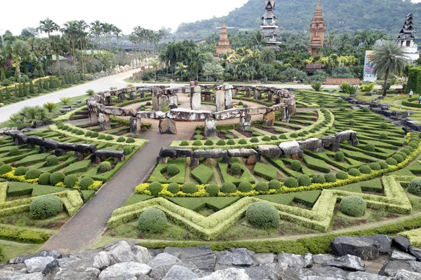Nongnooch tropische botanische tuin, pattaya — Stockfoto