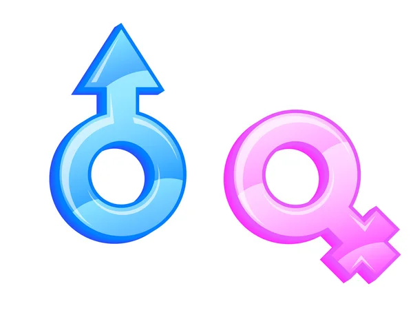 Symboles de genre . — Image vectorielle