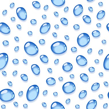 Seamless background with water drops. clipart