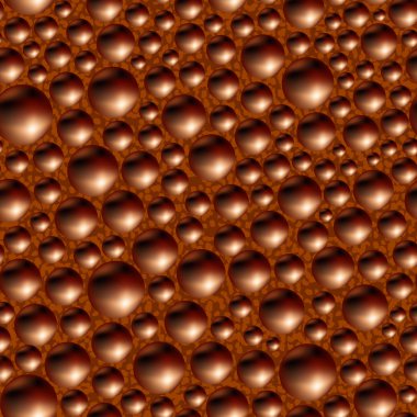 Aerated porous black chocolate. Seamless background. clipart