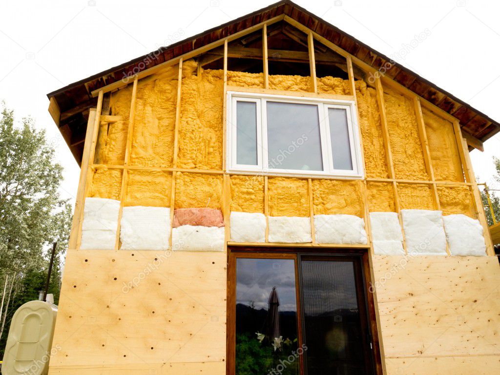 Retrofit old house with energy saving insulating