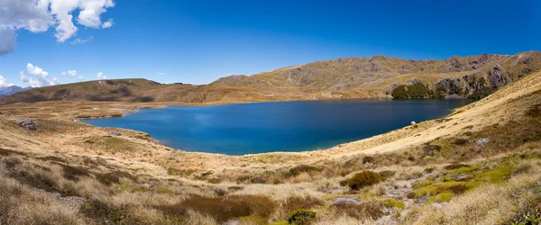Lac Sylvester dans le parc national Kahurangi, Nouvelle-Zélande — Photo