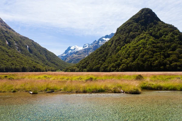 Humboldt Mountains seen from Routeburn Track, NZ — Stock Photo, Image