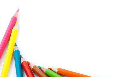 Color pencils clipart